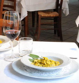 Pasta Primi – agnolotti with butter and sage Pasta Primi – agnolotti with butter and sage