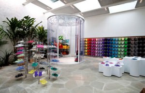 One of the many Havaianas stores in Ipanema