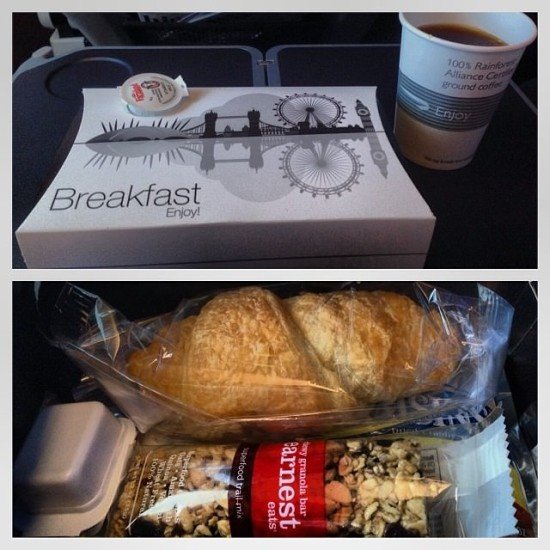Our boxed breakfast