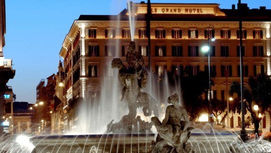 We will sleep like princesses at the St. Regis Rome...