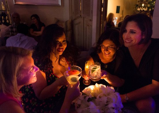 A fab girls night out at SUR in West Hollywood