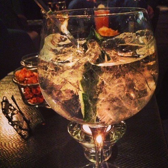 This is what I call a gin & tonic