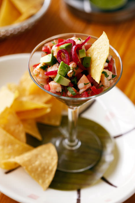 Shrimp Ceviche at the Border Grill. Yum!
