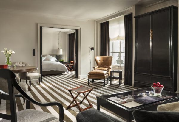 My stunning suite at the Rosewood London