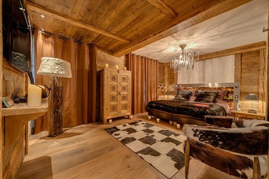 My alpine chic bedroom at Lhotse