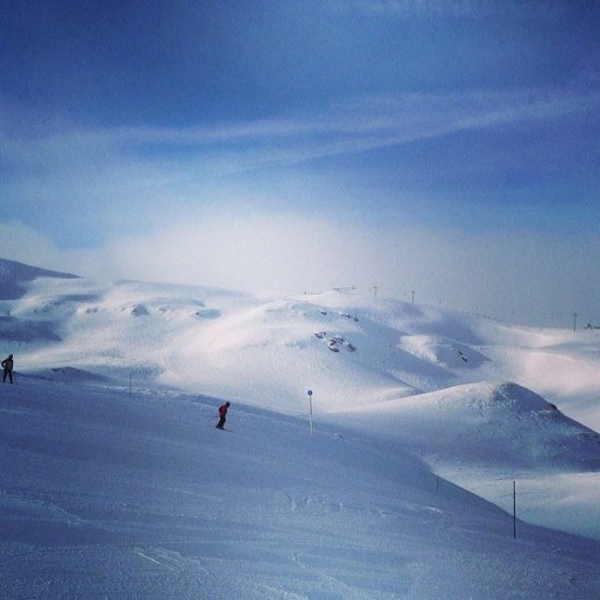 Oui, the mountains were calling...