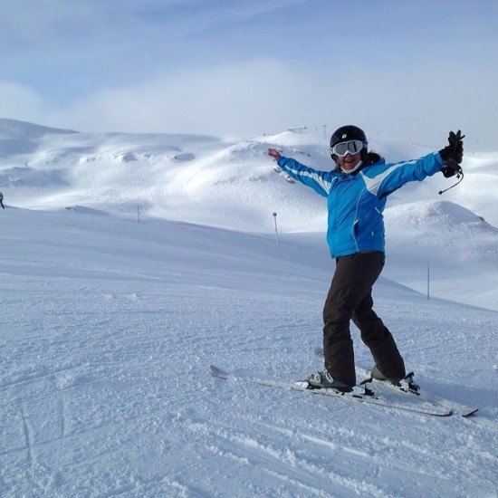 A stunning morning in Val d'Isere