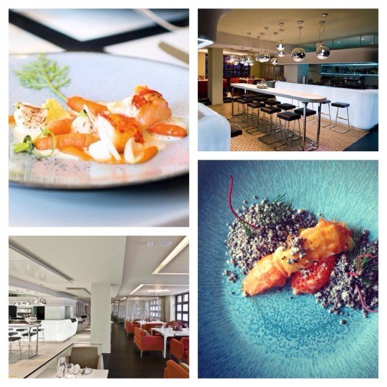 Stunning dishes at Bridges, in Amsterdam