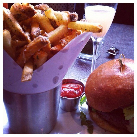 A small meal…. at Olives NYC