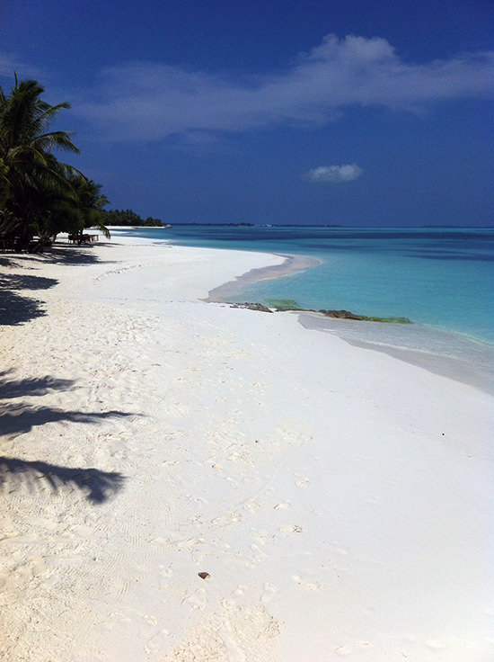 Our beach. Lovely.