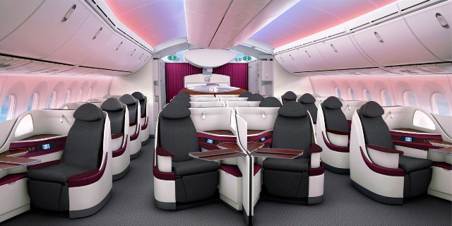 Flight Review Qatar Airways Business Class B787 Doha To London