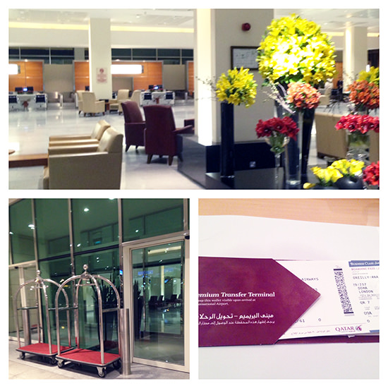 Fantastic first impressions on arrival at Doha's Premium Terminal