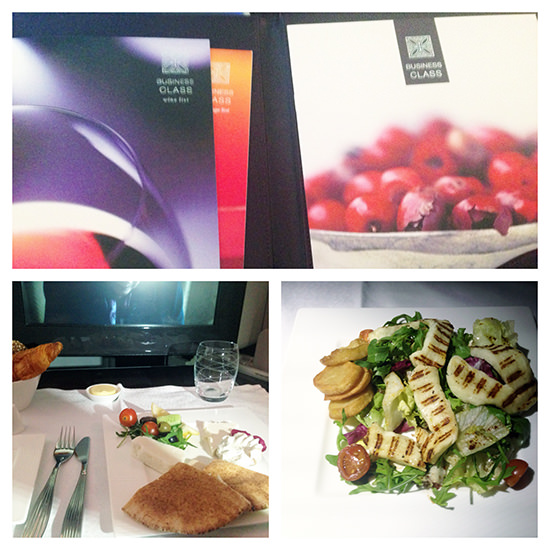 I loved the menus (which are in a nice binder) and the food was outstanding.