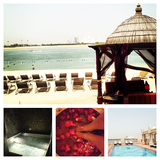 Oh, what a nice view in the morning! I also got to try the Spa, which was outstanding. Mr. O chose to spend some time at the beach.