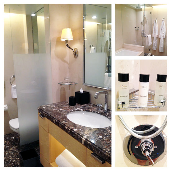 Our spacious bathroom