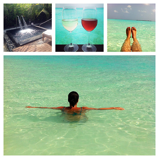 The beach was all ours. And do not get me started on the spa. It was wonderful.