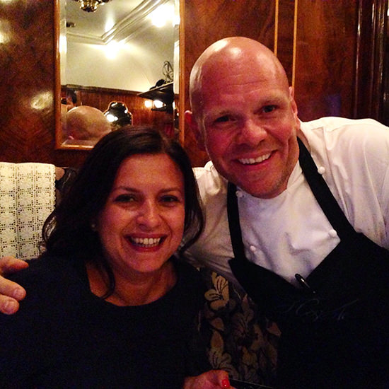 Tom Kerridge was really nice and it was a pleasure to meet him.