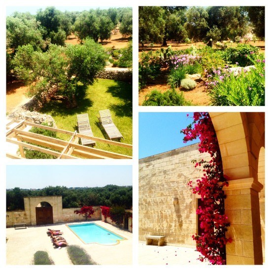 Totally embracing the Southern Italian way of life. And exploring our villa a bit more - lots of surprises!