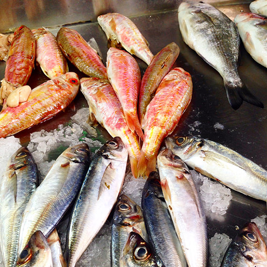 Red mullet - my favourite fish in the whole world.