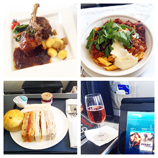 Couldn't fault the food on board.
