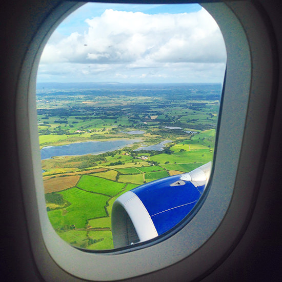 This flight departs from London City airport and makes a brief stop in Shannon, Ireland. Here, you clear US customs and immigration and then arrive into JFK as a domestic passenger.