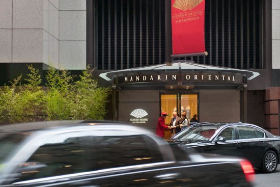 Arriving at the MO. Photo by Mandarin Oriental.