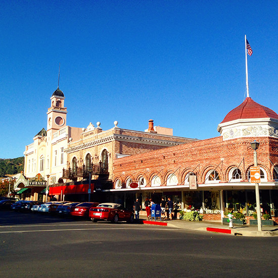 Sonoma is a very quiet place, but very pretty.