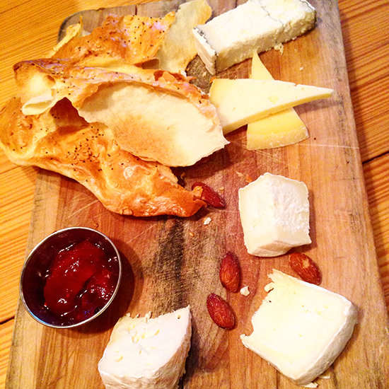 All made locally... the charcuterie was also interesting.