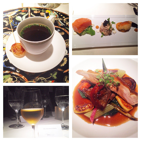 The food at Belmond Le Manoir Aux Quat'Saisons, was delicious, as always