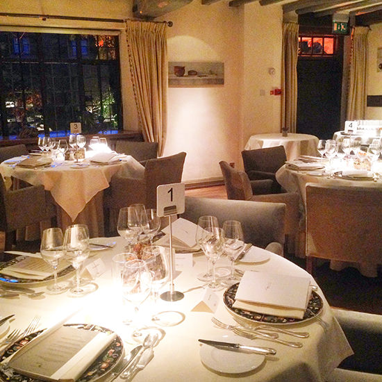 I was delighted to get a table in my favourite dining room.