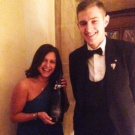 Ooops how did that Magnum of Laurent Perrier got into my hands? Ooops, oops!