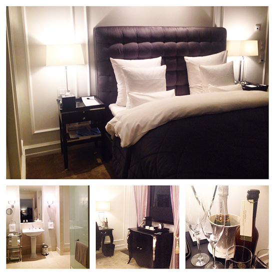 A stunning hotel room at Hotel d'Anglaterre