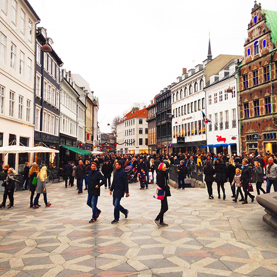 Stroget, the heart of Copenhagen's shopping district