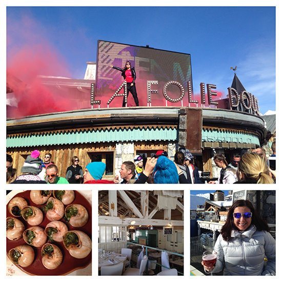 Never a dull moment at La Folie Douce...