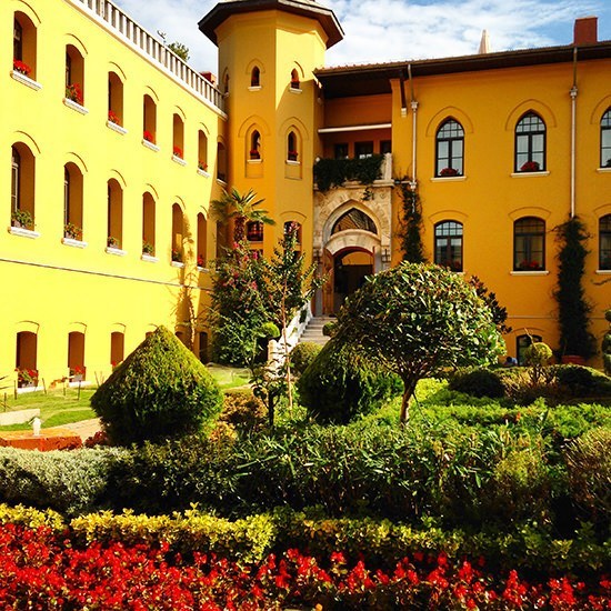 Beautiful courtyard.
