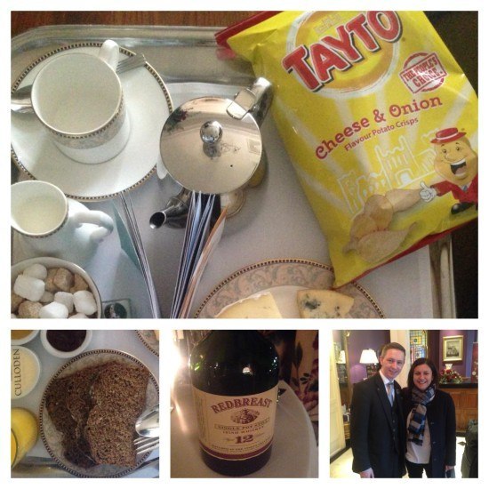 Not your usual room service breakfast! Thank you, Peter!