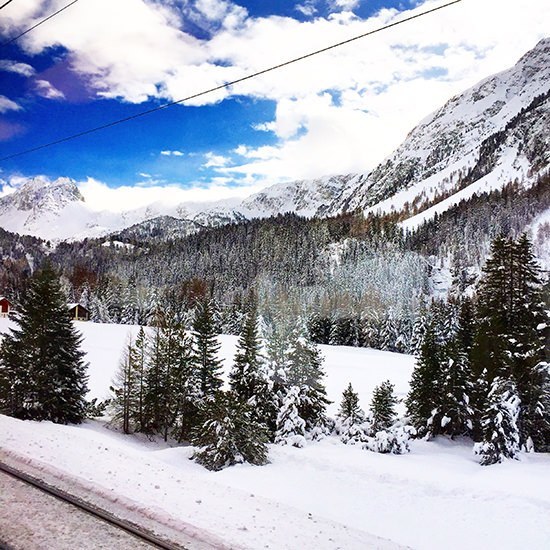 A stunning train journey