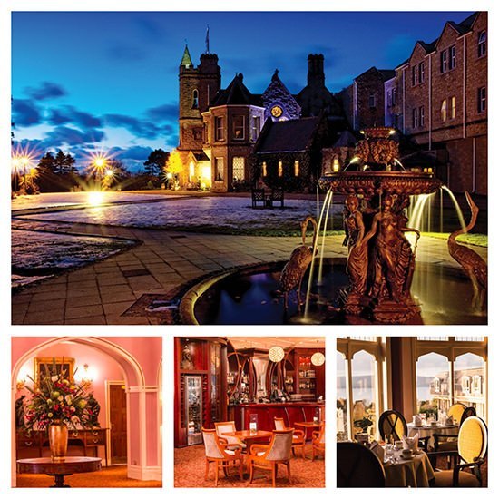 Our hotel, the Culloden Estate in Holywood (outside of Belfast)