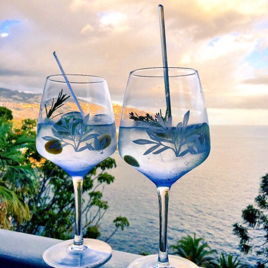 The perfect Gin & Tonic with a view.