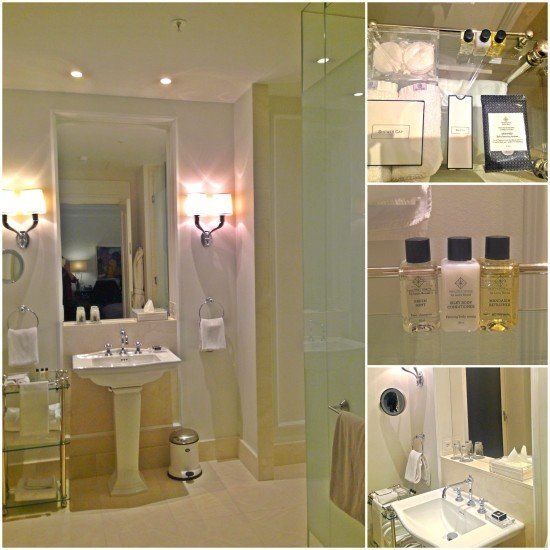 A very sexy bathroom. Loved the underfloor heating.