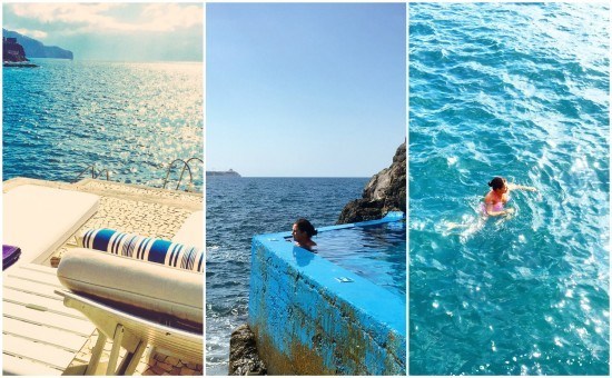 Brrrrrrr. It was cold, but it was totally worth it. And the ocean pool... bliss!