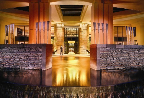 The hotel entrance. Photo by hotel.