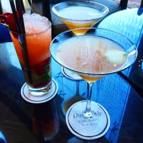 Delicious cocktails at the bar!
