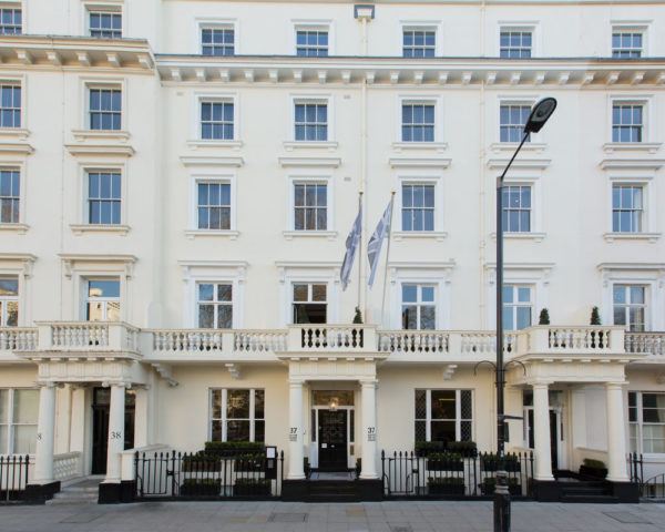 eccleston square hotel london facade