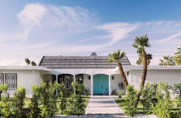 the blue door palm springs