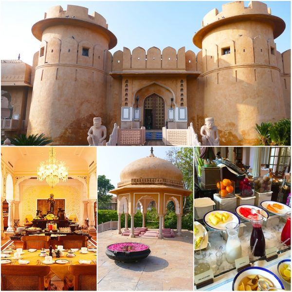 Oberoi Rajvillas Jaipur India breakfast