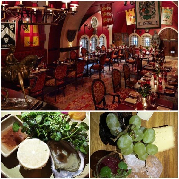 ashford castle luxury hotel ireland dungeon restaurant dinner