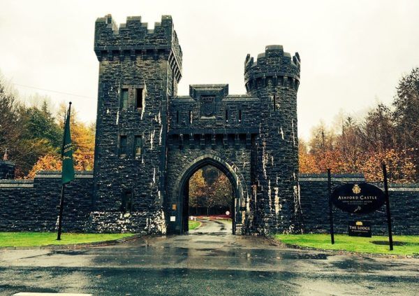 ashford castle luxury hotel ireland entrance