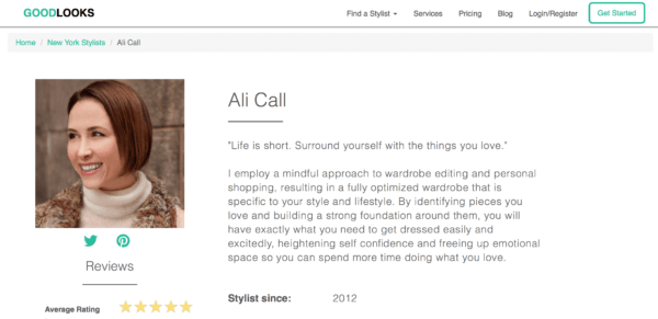 good looks personal stylist ali call nyc