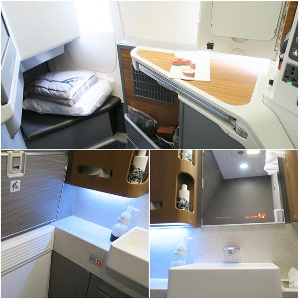 AA business class seat review 777-300 flight review american airlines business class london to miami B777-300 cabin 4